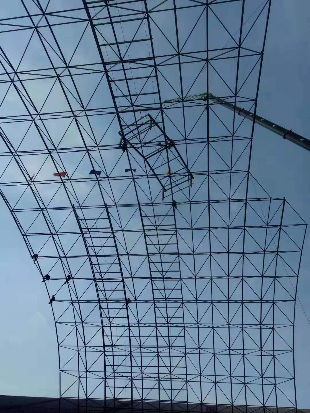 宁波干煤棚网架安装